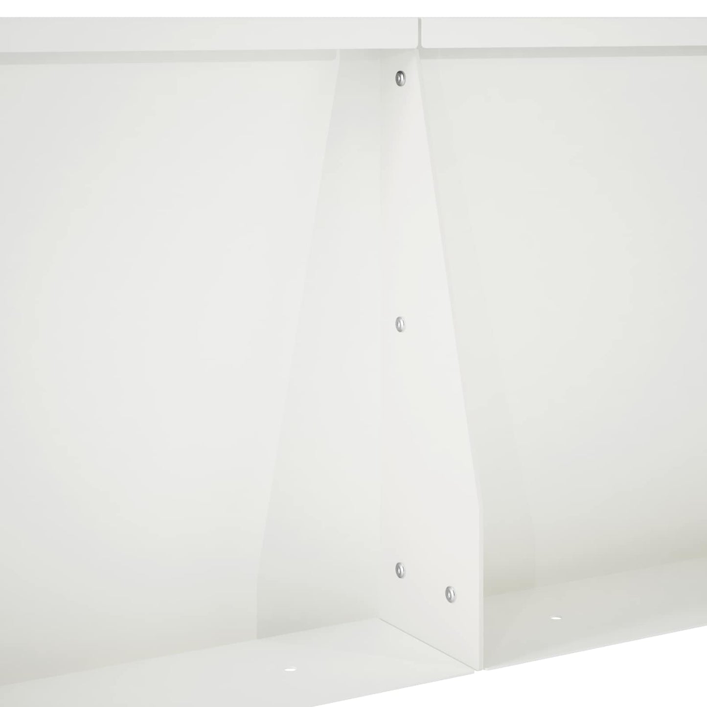 Retaining Wall 6 pcs 60 x 12 x 40 cm Steel White