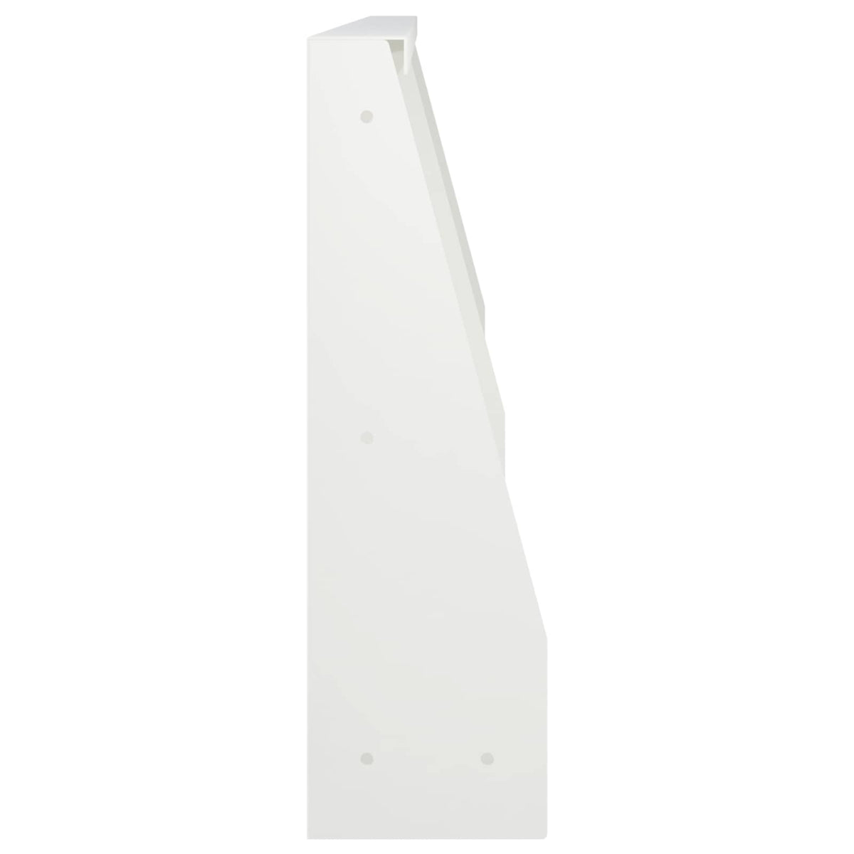 Retaining Wall 6 pcs 60 x 12 x 50 cm Steel White