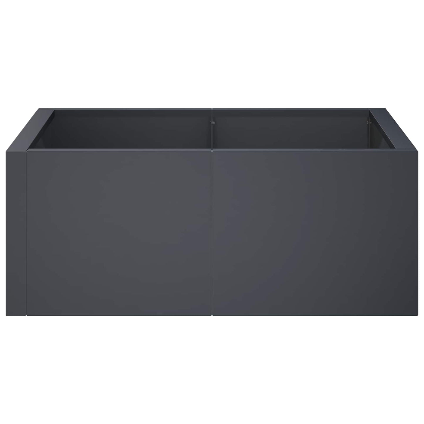 Retaining Wall 4 pcs 100 x 100 x 30 cm Steel Anthracite