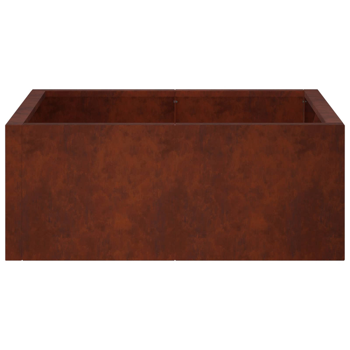 Retaining Wall 4 pcs 100 x 100 x 30 cm Weathering Steel Rusty