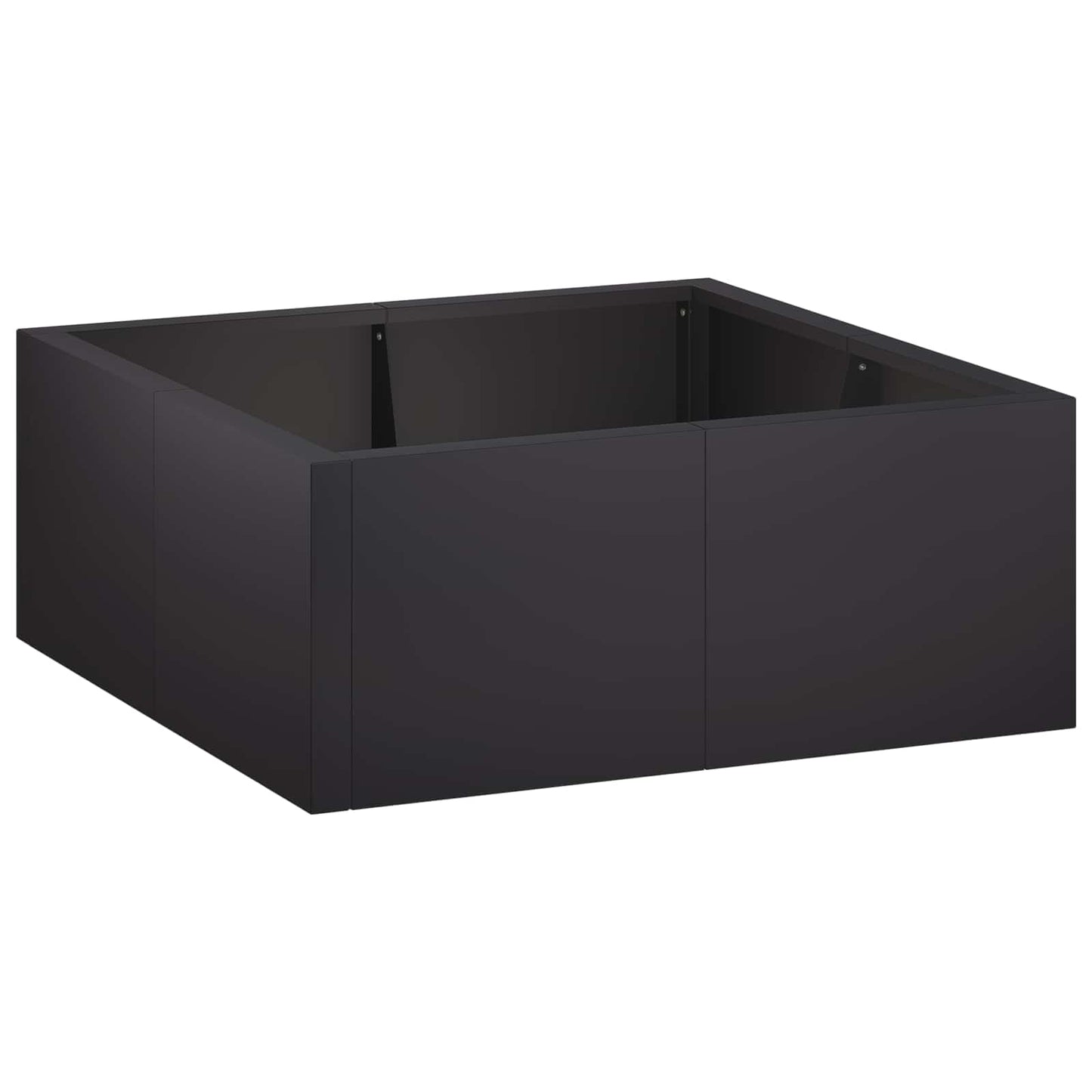 Retaining Wall 4 pcs 100 x 100 x 50 cm Steel Black