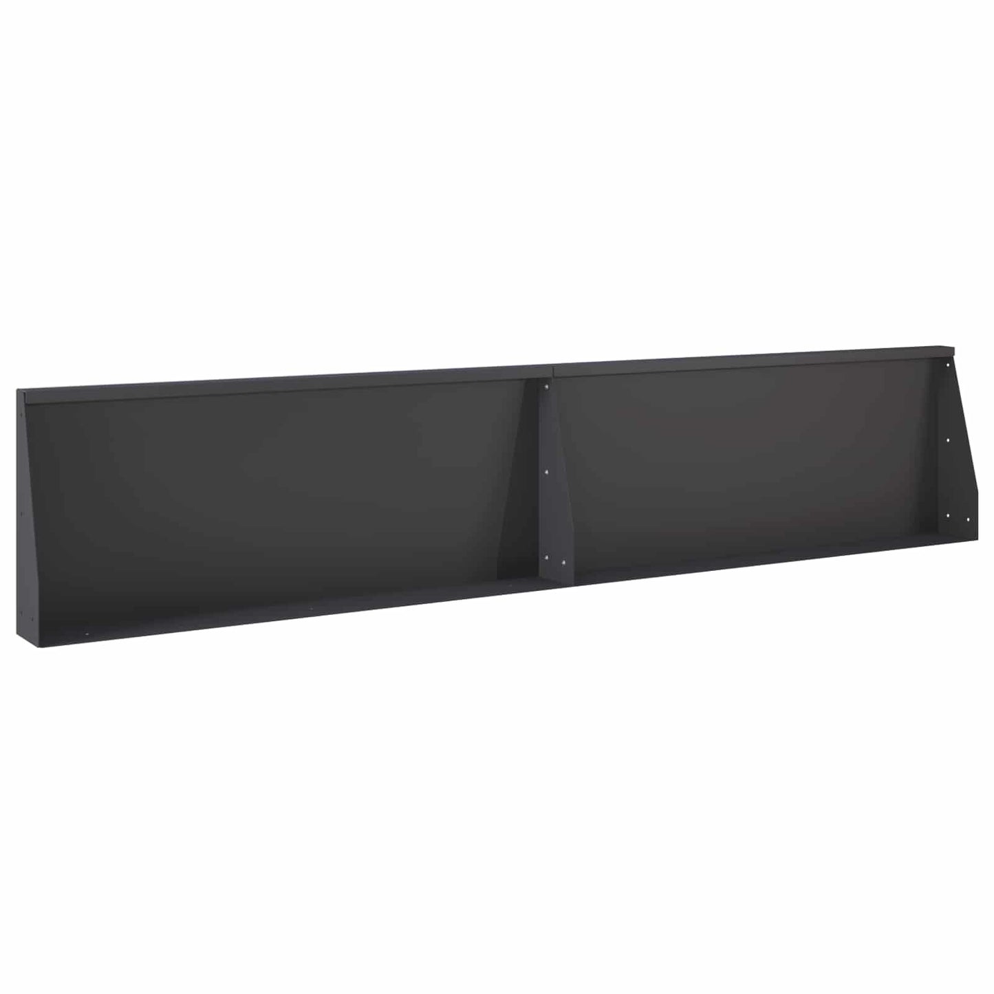 Retaining Wall 6 pcs 200 x 100 x 30 cm Steel Black