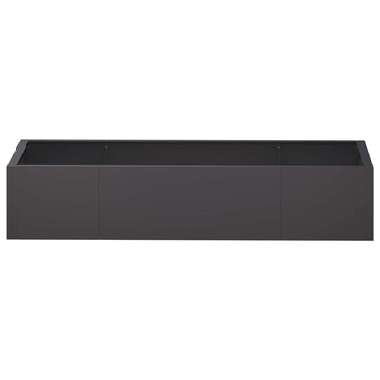 Retaining Wall 6 pcs 200 x 100 x 30 cm Steel Black