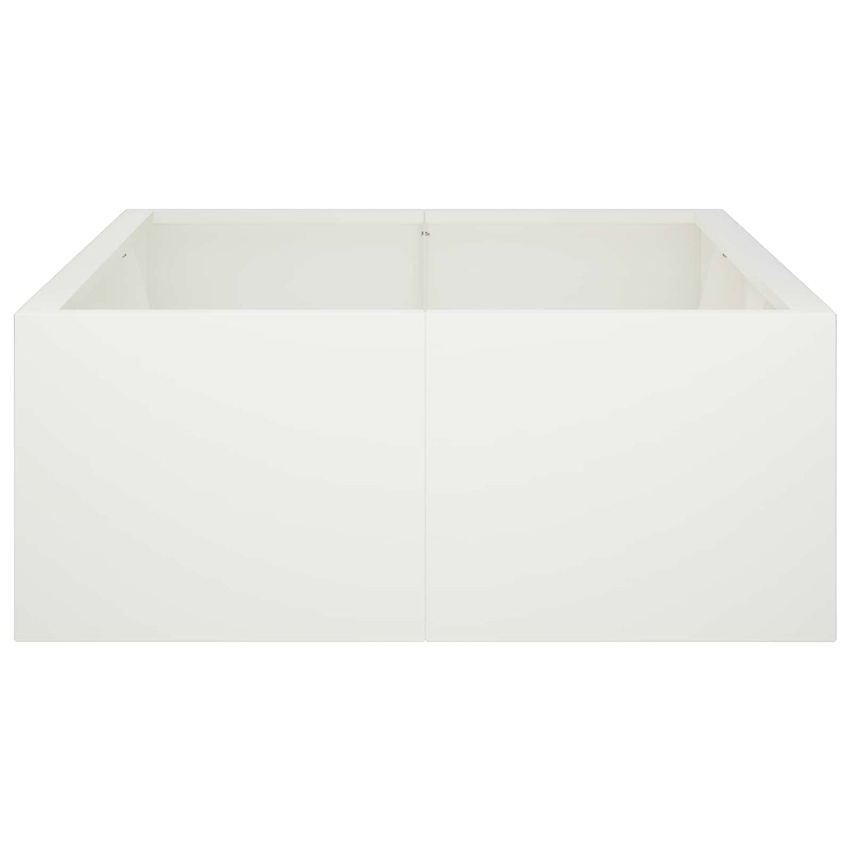Retaining Wall 6 pcs 200 x 100 x 30 cm Steel White