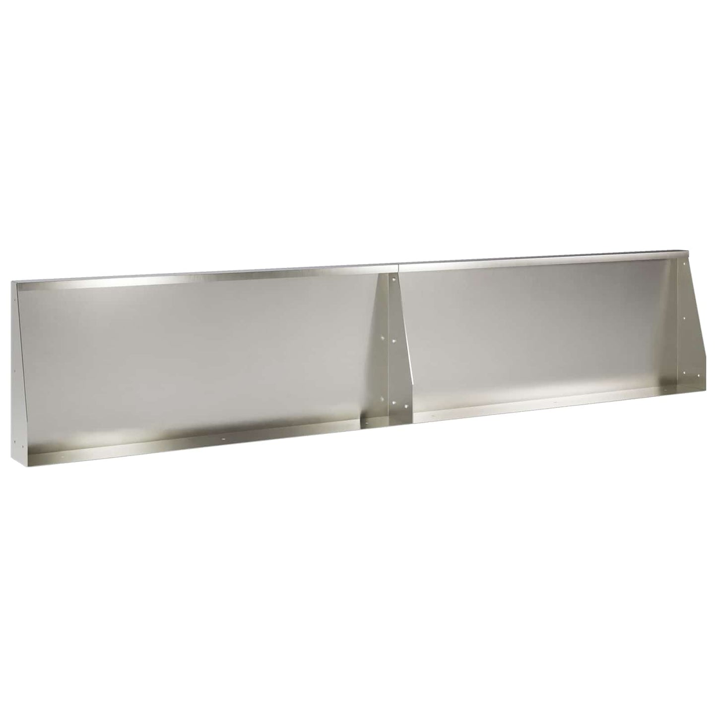 Retaining Wall 6 pcs 200 x 100 x 30 cm Stainless Steel Silver