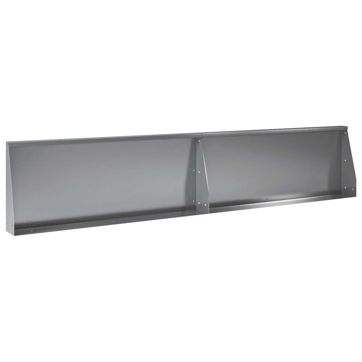 Retaining Wall 6 pcs 200 x 100 x 30 cm Galvanised Steel Silver