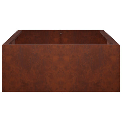 Retaining Wall 6 pcs 200 x 100 x 30 cm Weathering Steel Rusty