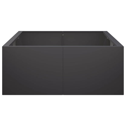 Retaining Wall 6 pcs 200 x 100 x 40 cm Steel Black