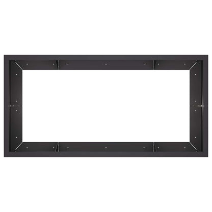 Retaining Wall 6 pcs 200 x 100 x 40 cm Steel Black