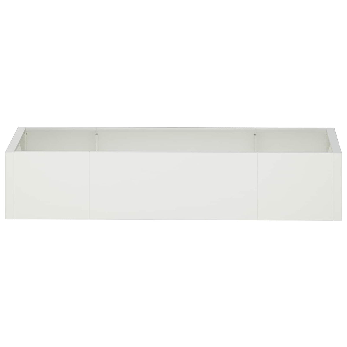 Retaining Wall 6 pcs 200 x 100 x 40 cm Steel White