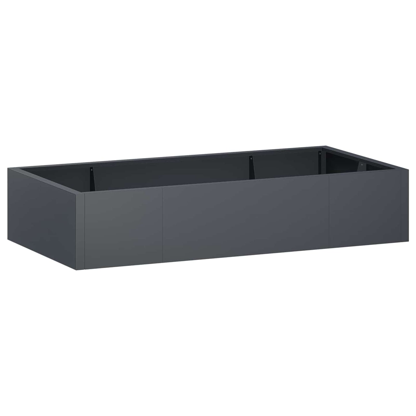 Retaining Wall 6 pcs 200 x 100 x 40 cm Steel Anthracite