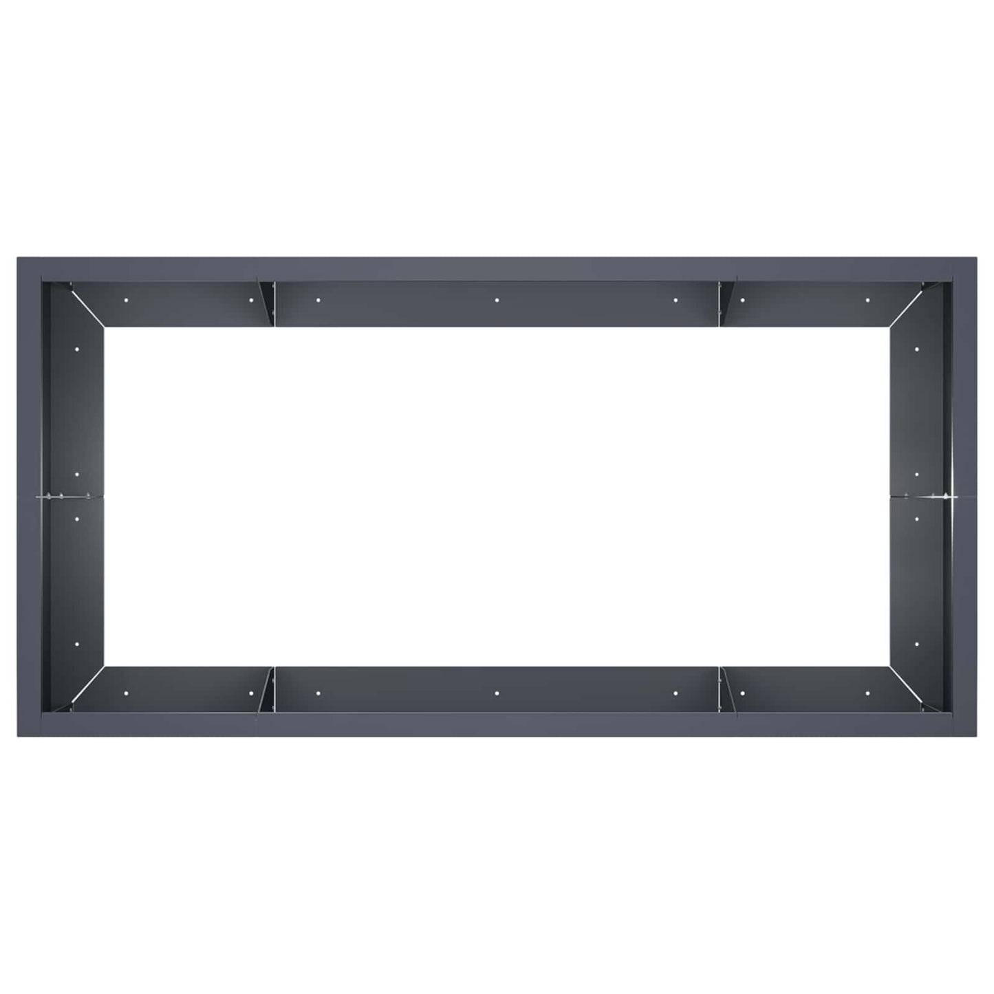 Retaining Wall 6 pcs 200 x 100 x 40 cm Steel Anthracite