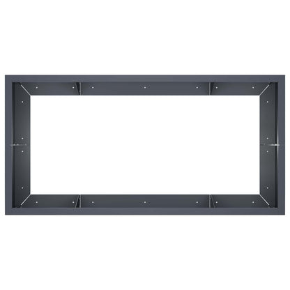 Retaining Wall 6 pcs 200 x 100 x 40 cm Steel Anthracite