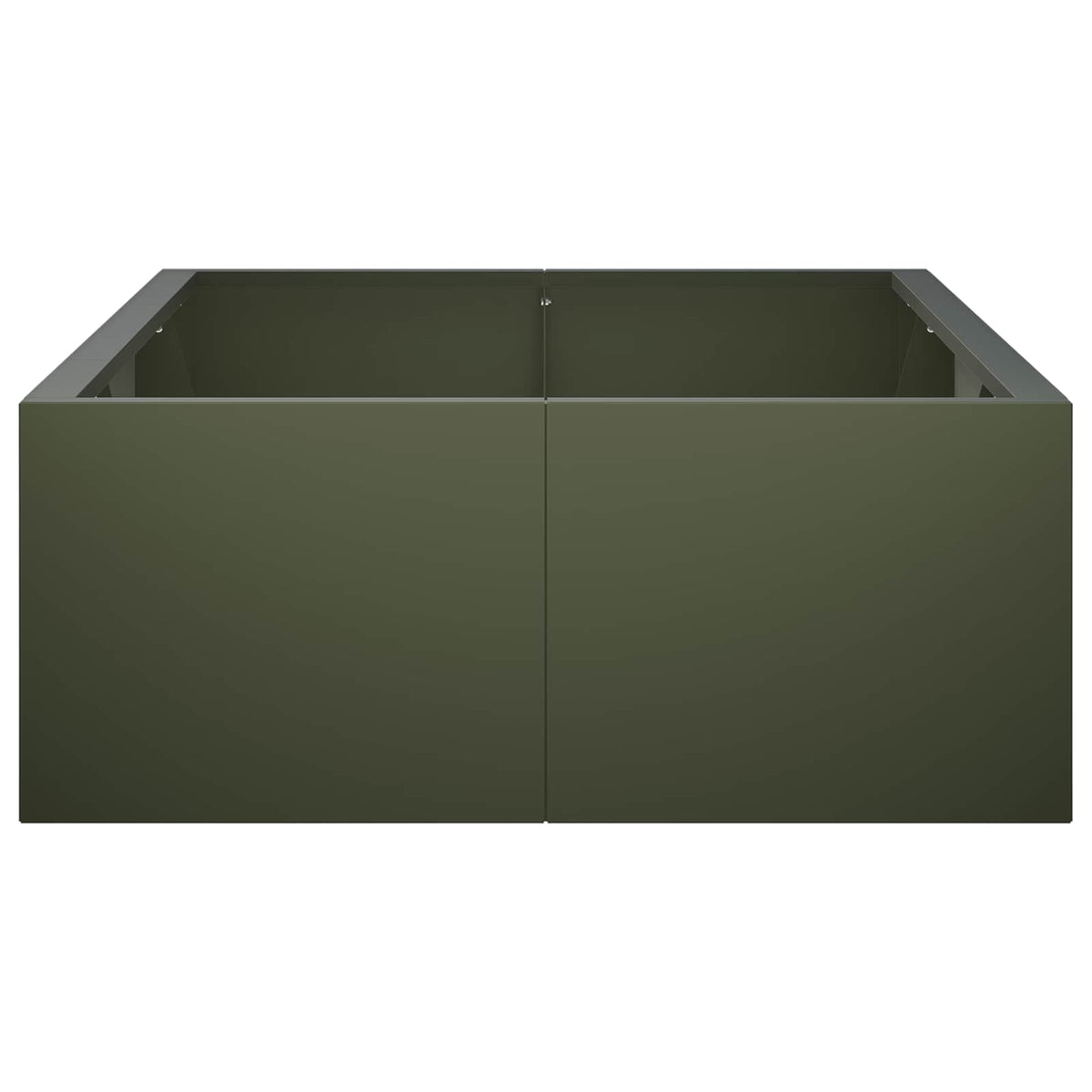 Retaining Wall 6 pcs 200 x 100 x 40 cm Steel Olive Green