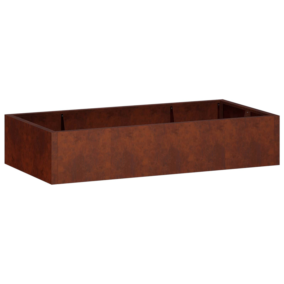 Retaining Wall 6 pcs 200 x 100 x 40 cm Weathering Steel Rusty