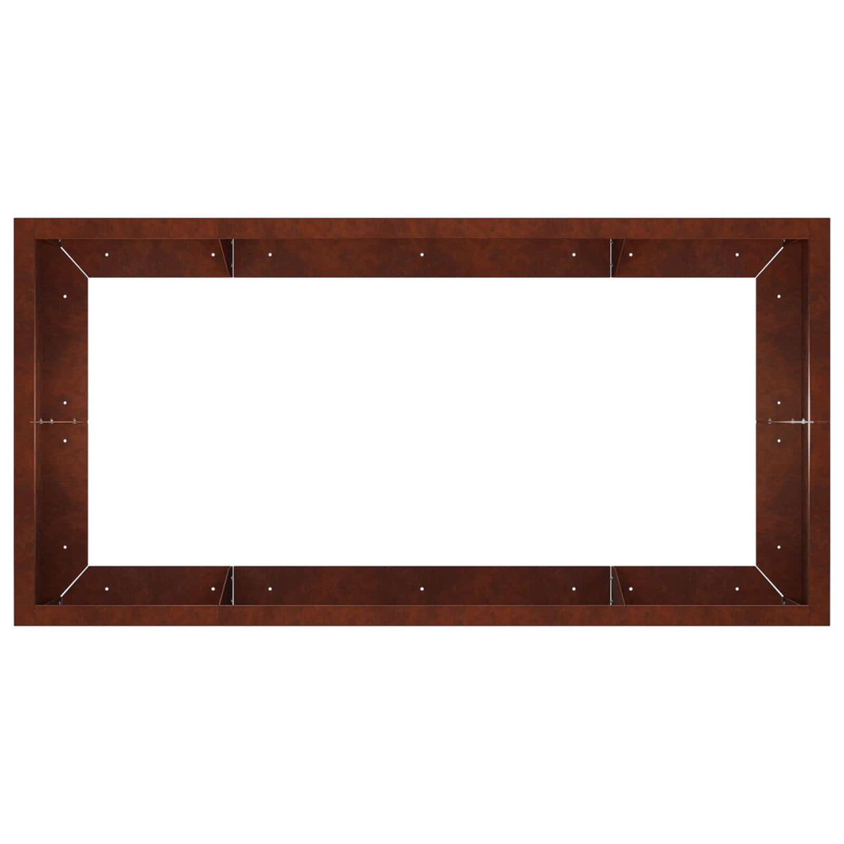Retaining Wall 6 pcs 200 x 100 x 40 cm Weathering Steel Rusty