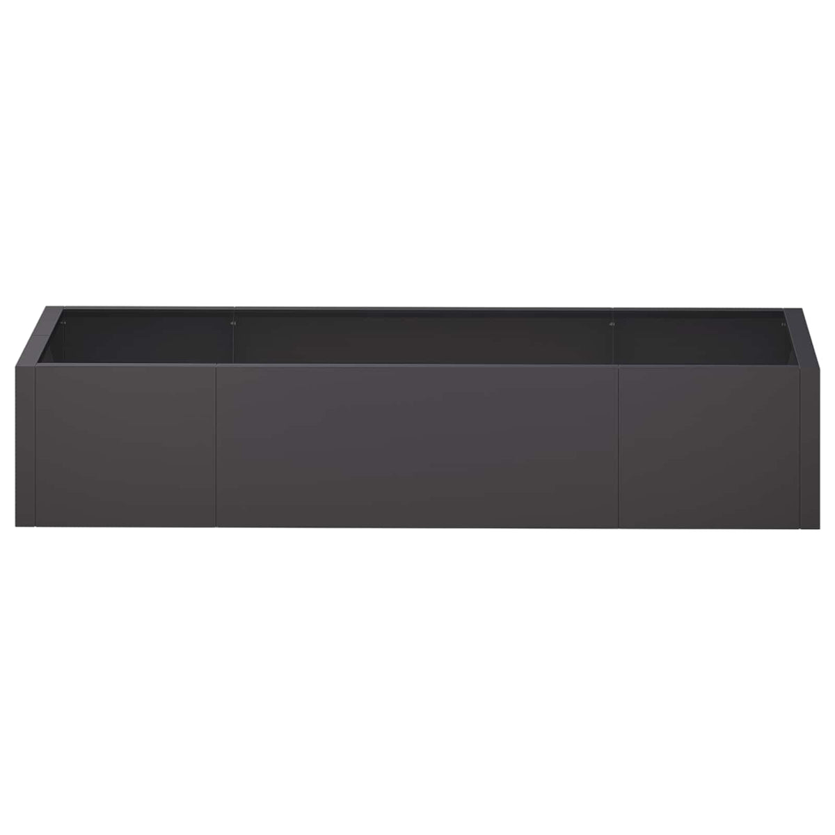 Retaining Wall 6 pcs 200 x 100 x 50 cm Steel Black