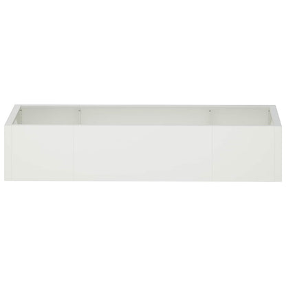 Retaining Wall 6 pcs 200 x 100 x 50 cm Steel White