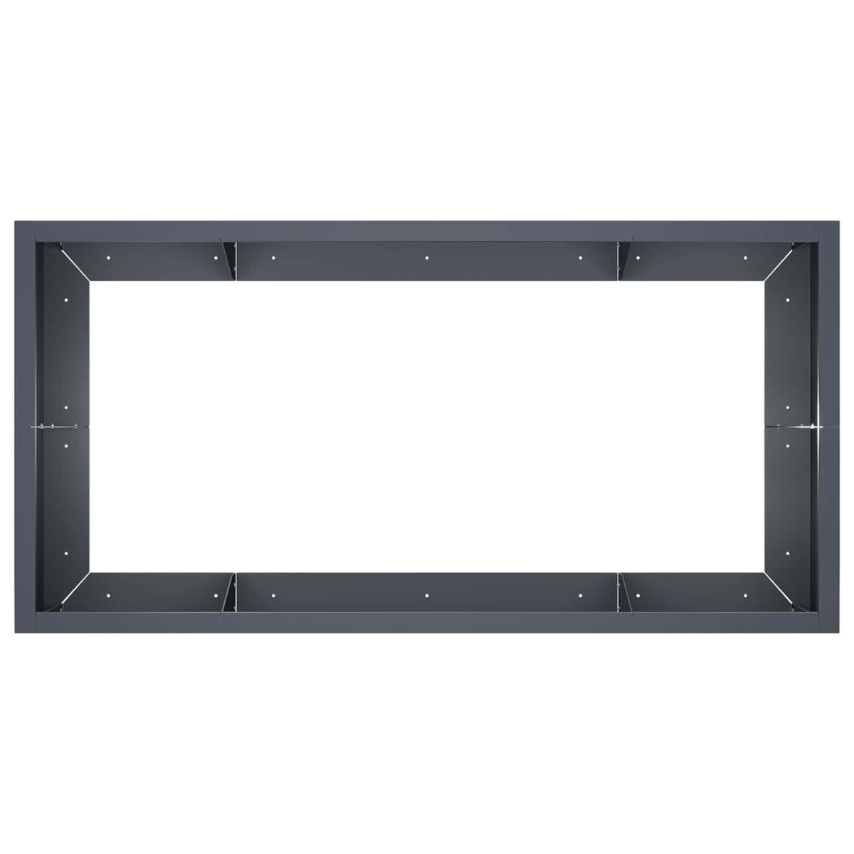Retaining Wall 6 pcs 200 x 100 x 50 cm Steel Anthracite