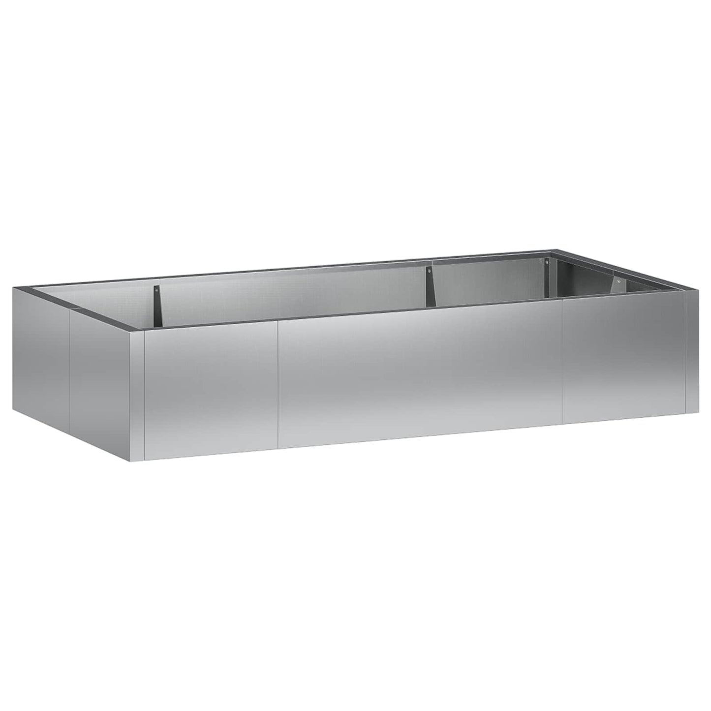 Retaining Wall 6 pcs 200 x 100 x 50 cm Galvanised Steel Silver