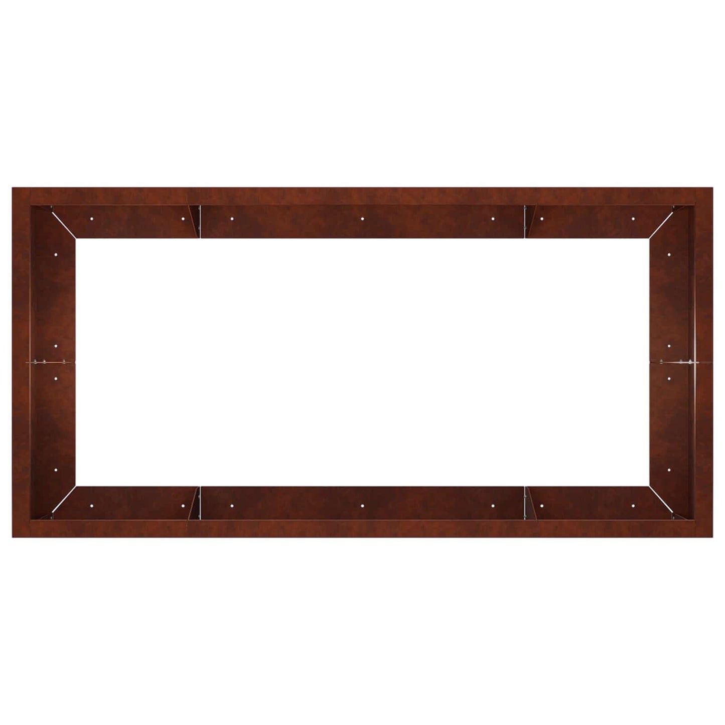 Retaining Wall 6 pcs 200 x 100 x 50 cm Weathering Steel Rusty