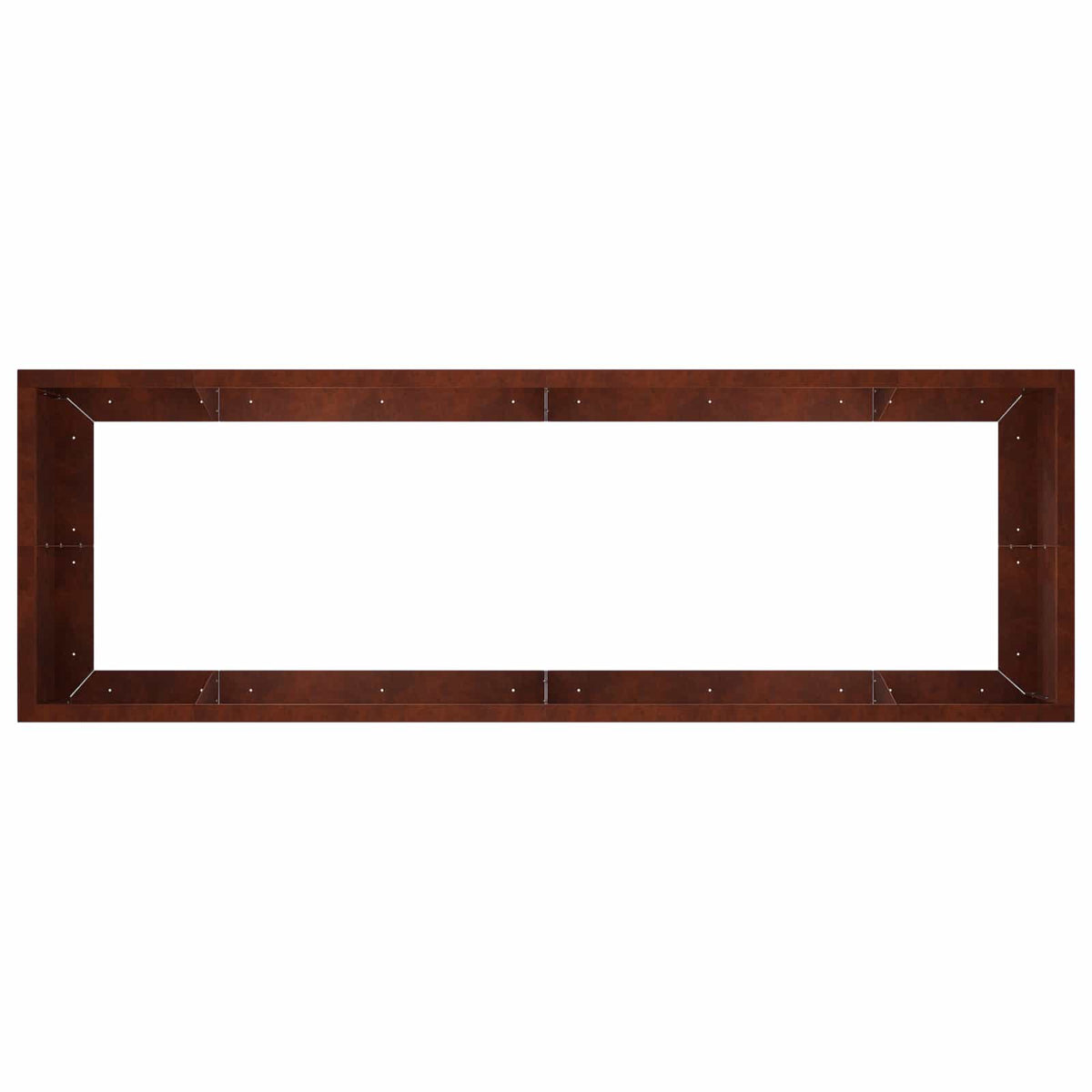 Retaining Wall 8 pcs 300 x 100 x 30 cm Weathering Steel Rusty