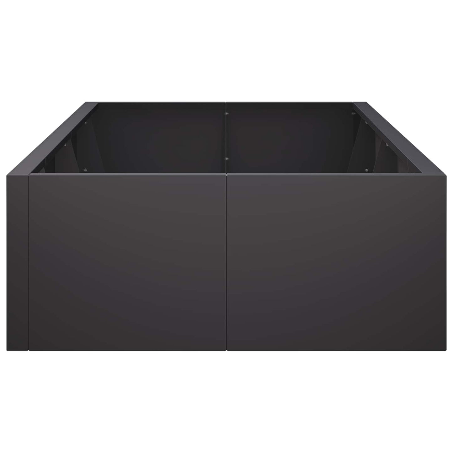 Retaining Wall 8 pcs 300 x 100 x 40 cm Steel Black