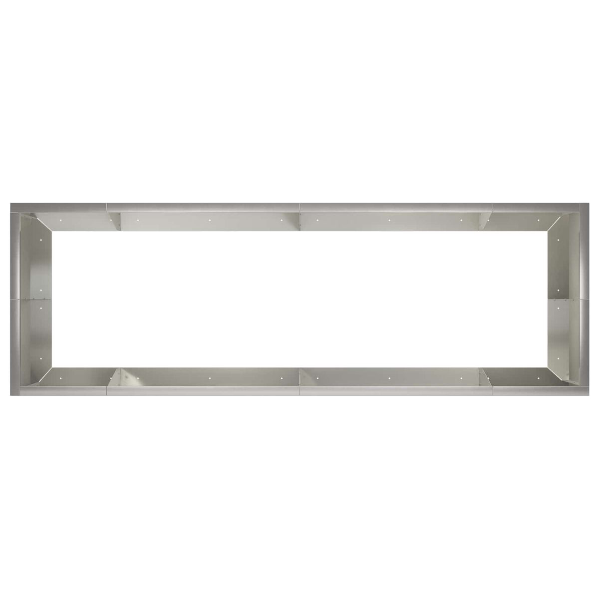Retaining Wall 8 pcs 300 x 100 x 40 cm Stainless Steel Silver