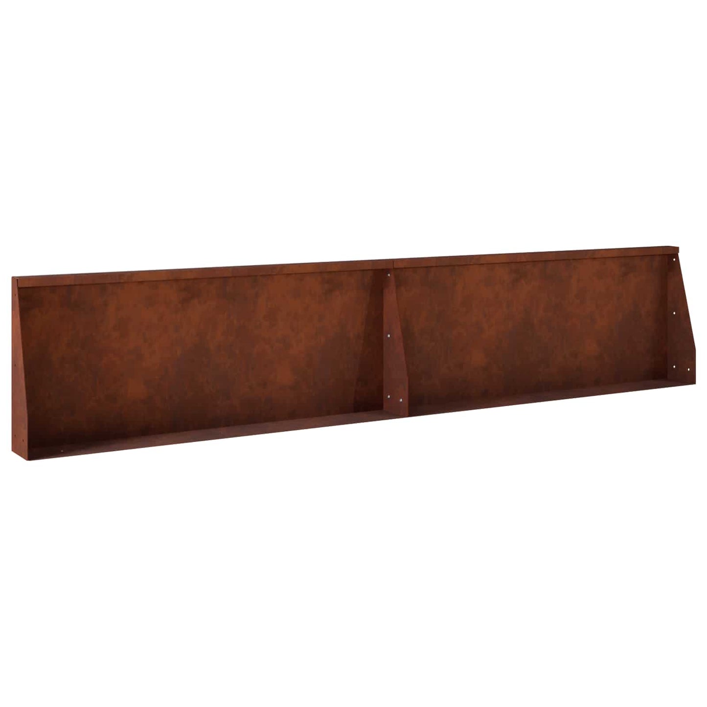 Retaining Wall 8 pcs 300 x 100 x 40 cm Weathering Steel Rusty