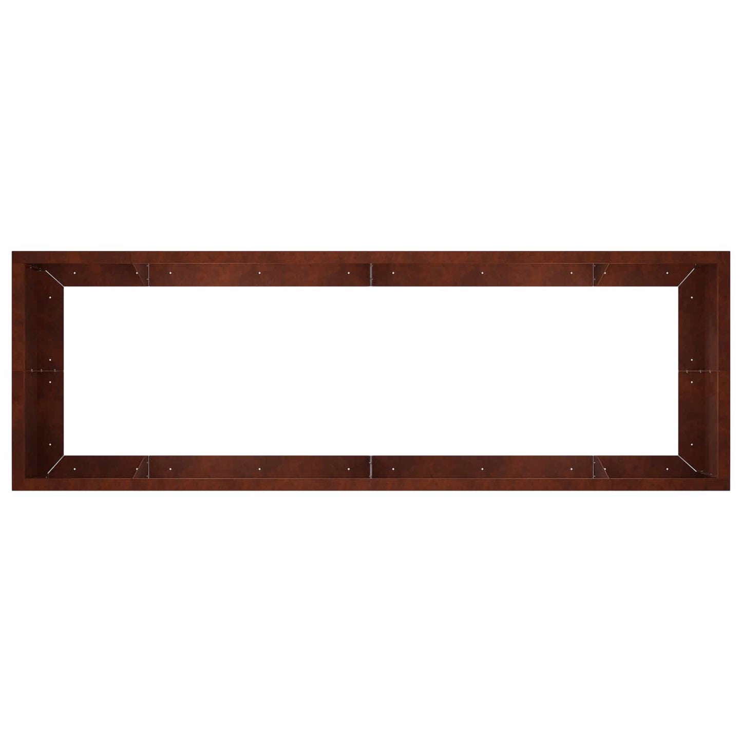 Retaining Wall 8 pcs 300 x 100 x 40 cm Weathering Steel Rusty