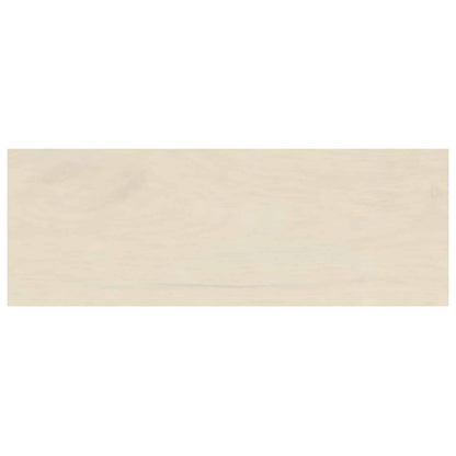 Stair Tread 2 pcs 70 x 30 x 2 cm White Solid Oak Wood