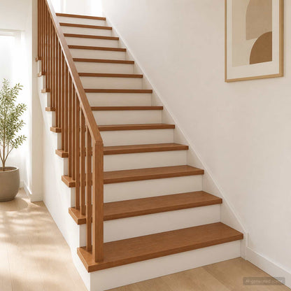 Stair Tread 2 pcs 120 x 30 x 2 cm Dark Brown Solid Oak Wood
