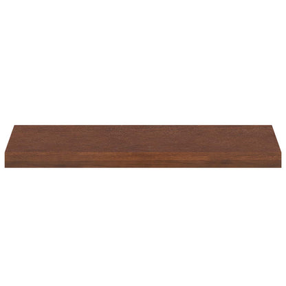 Stair Tread 2 pcs 70 x 30 x 2 cm Dark Brown Solid Oak Wood
