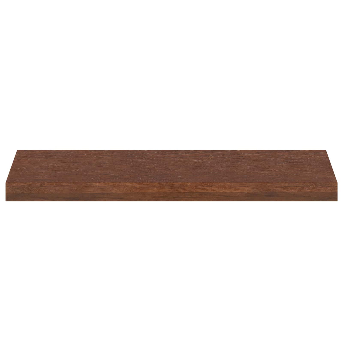 Stair Tread 4 pcs 80 x 25 x 2 cm Dark Brown Solid Oak Wood
