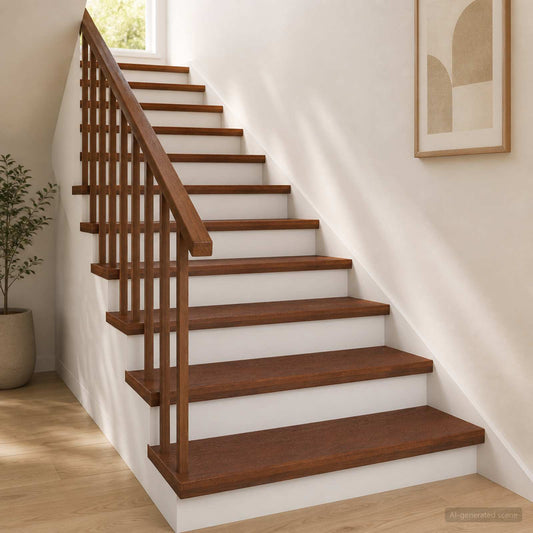Stair Tread 12 pcs 70 x 30 x 2 cm Dark Brown Solid Oak Wood