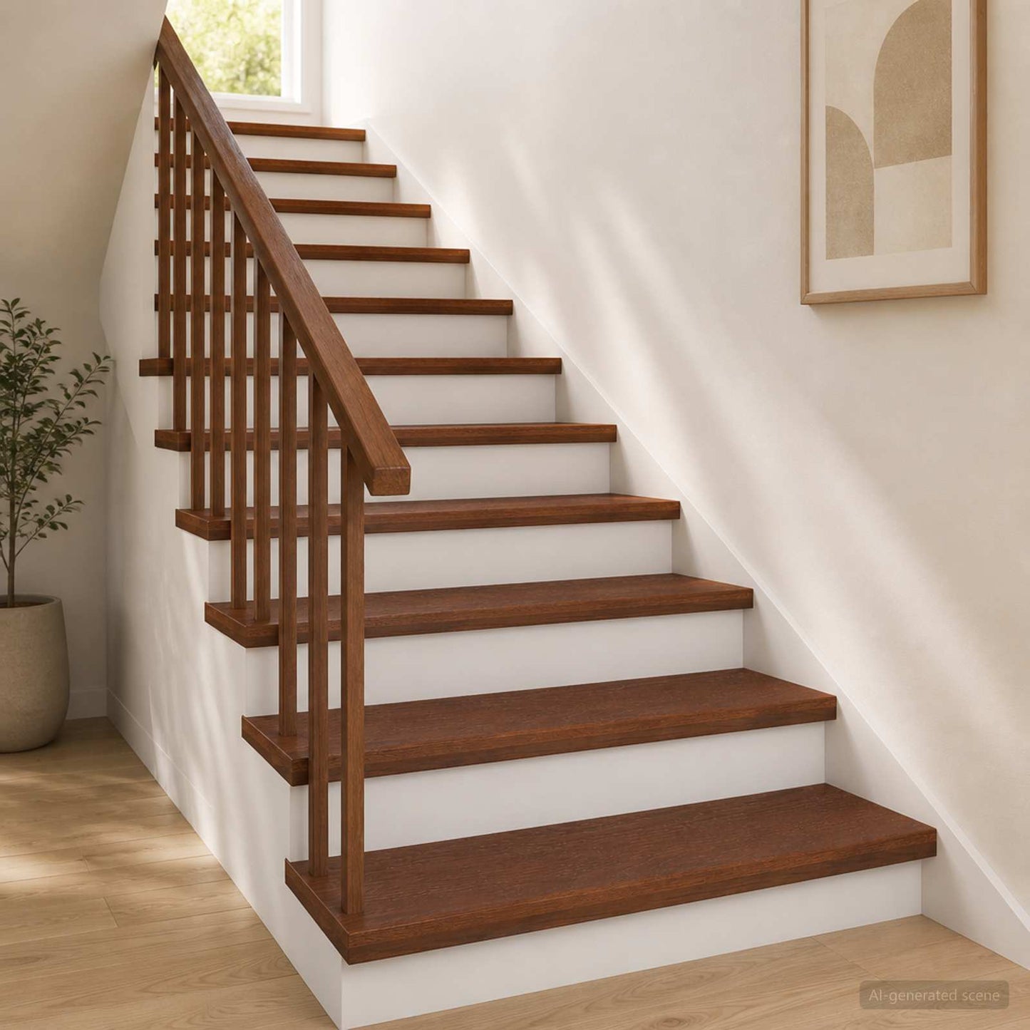 Stair Tread 12 pcs 90 x 25 x 2 cm Dark Brown Solid Oak Wood