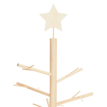 Wooden Christmas Tree KOTKA 240 cm Bamboo and Solid Pine Wood