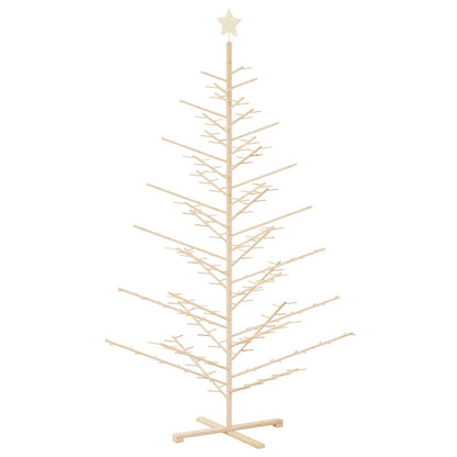 Wooden Christmas Tree KOTKA 240 cm Bamboo and Solid Pine Wood
