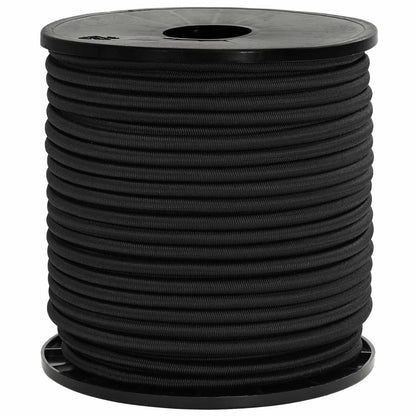 Bungee Cords 6 mm Black PP and Rubber