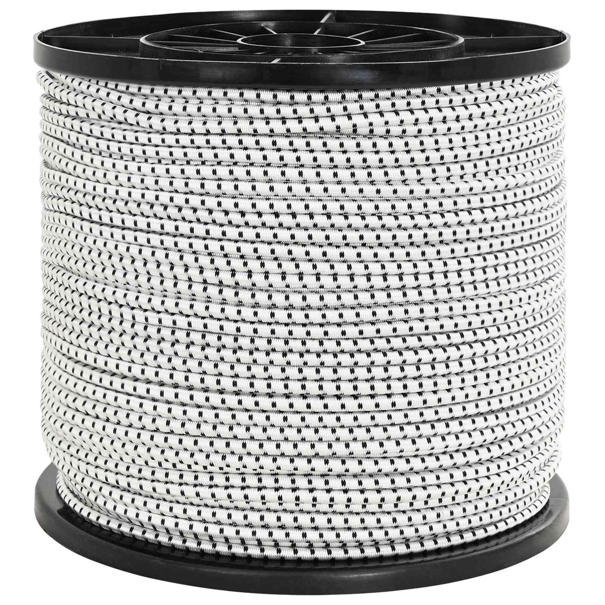 Bungee Cords 4 mm Black and White PP and Rubber