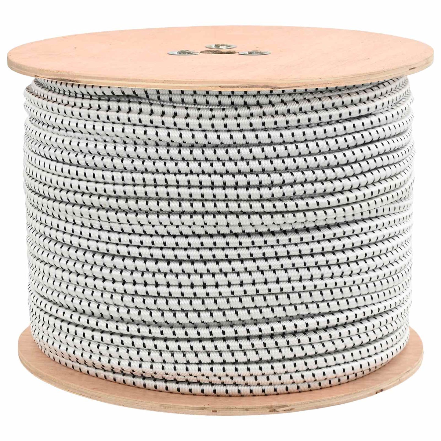 Bungee Cords 10 mm Black and White PP and Rubber