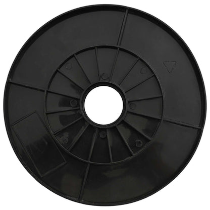 Bungee Cords with Hooks 10 mm Black PP and Rubber
