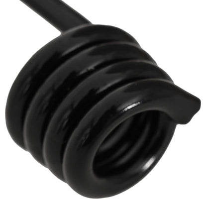 Hooks 12 pcs Black 8 mm x 5 cm Steel