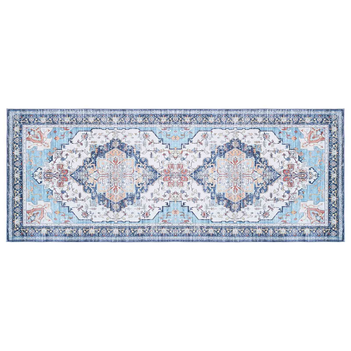 Rug ORIZ Multicolour 80 x 200 cm 100% Polyester