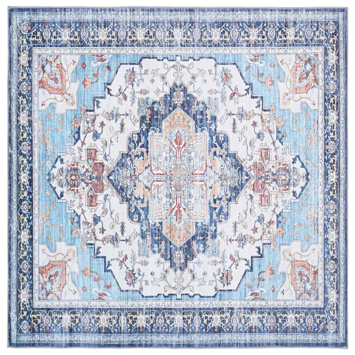 Rug ORIZ Multicolour 160 x 160 cm 100% Polyester