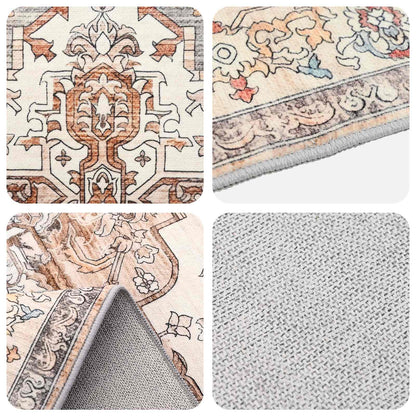 Rug ORIZ Brown 240 x 340 cm 100% Polyester