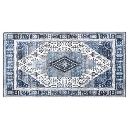 Rug ORIZ Dark Blue 80 x 150 cm 100% Polyester