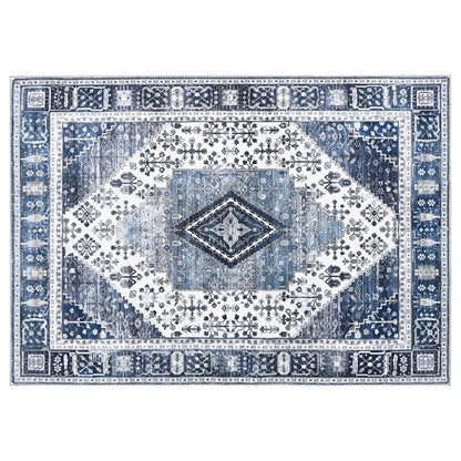 Rug ORIZ Dark Blue 120 x 170 cm 100% Polyester