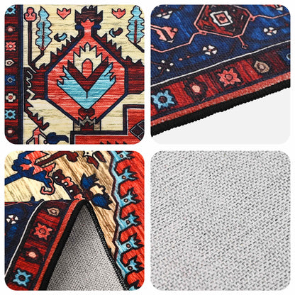 Rug ORIZ Red 160 x 160 cm 100% Polyester