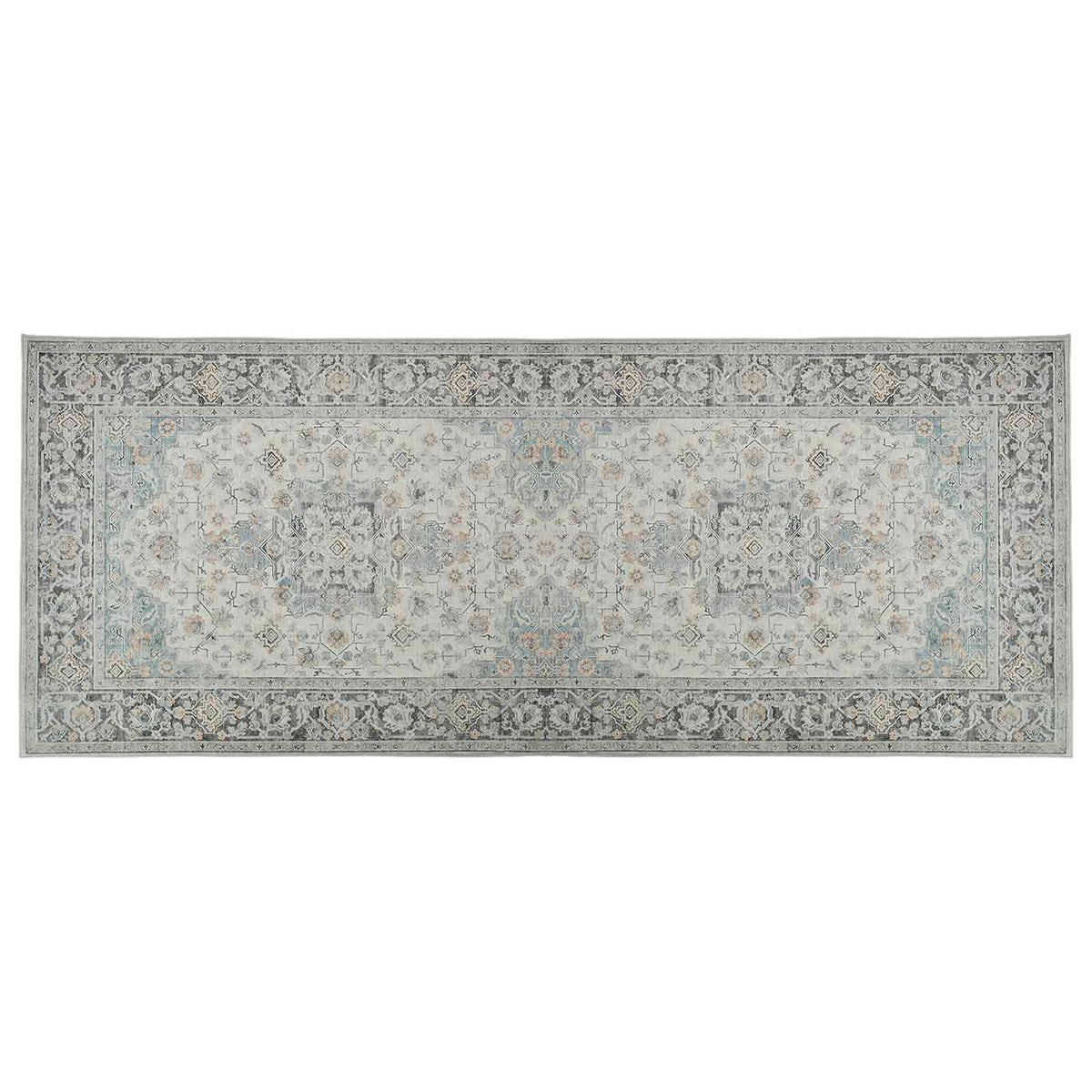 Rug ORIZ Cream 80 x 200 cm 100% Polyester